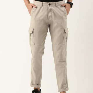 Men Slim Fit Cargo Trousers