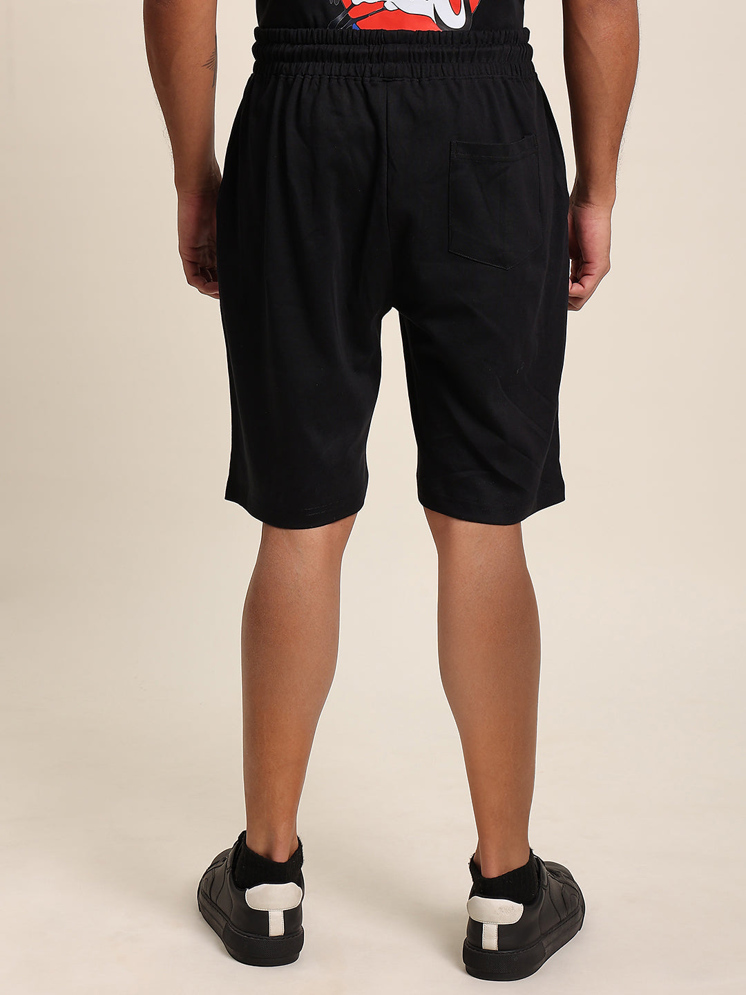 Men's Over Size Black Shorts