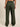 Women Olive Straight Fit High Rise Cargo Trouser