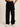 Women Black Straight Fit High Rise Side Loop Cargo Trouser