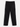 Boys Black Slim Fit Solid Cargo Trousers