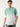 Men White/Mint Green Slim Fit Ombre Kurta