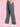 Women Iron Grey Straignt Fit Solid Cargo Trousers with Zipper Detail