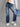 Women Blue Mildly Distressed Straight Fit Jeans