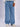 Men Blue Pleated Baggy fit Jeans