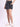 Women Charcoal Denim Skirts