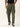 Men Olive Straight Fit Solid Cargo Trouser