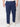 Men Prussian Blue Regular Fit Solid  Cargo Trouser