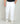 Men White Regular Fit Solid Cargo Trouser with Snap Button