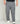 Men Iron Grey Regular Fit Solid Cargo Trouser with Contrast Stitch