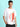 Men's Printed Oversize Half Sleeve White T-Shirt