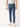 Men Mid Blue Tapered Fit Solid Jeans