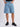 Men Blue Relaxed Fit Denim Shorts