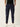 Men Navy Blue Slim Fit Solid Cargo Trouser