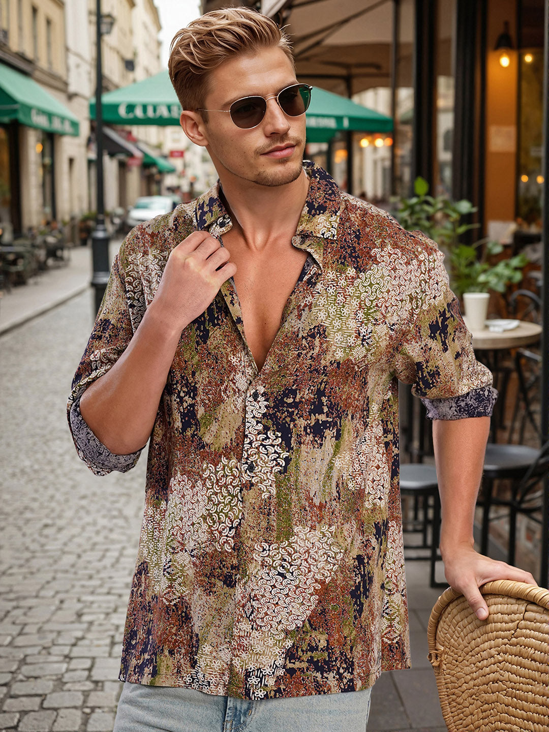 Men Relaxed Shirt
