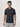 Men Charcoal Grey Regular Fit Polo T-Shirt with Chest Embroidery