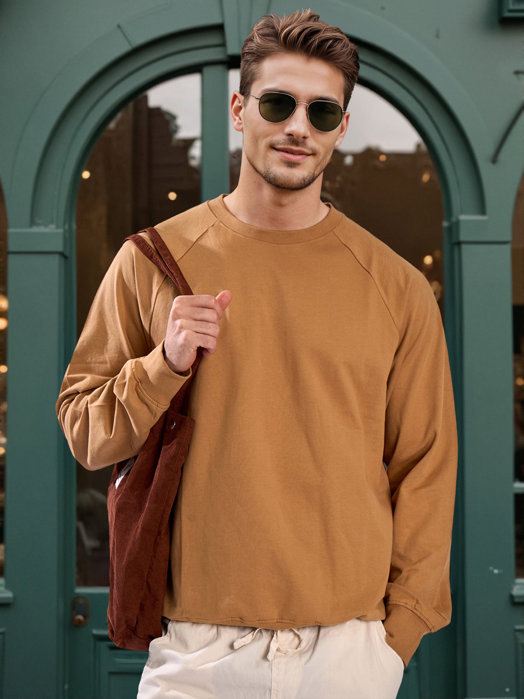 Men Relaxed Sweatshirt