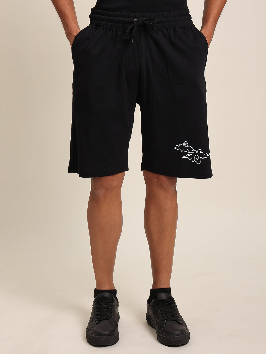 Men Graphic Oversized Shorts