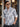 Men Grey and White Abstract printed Shirt