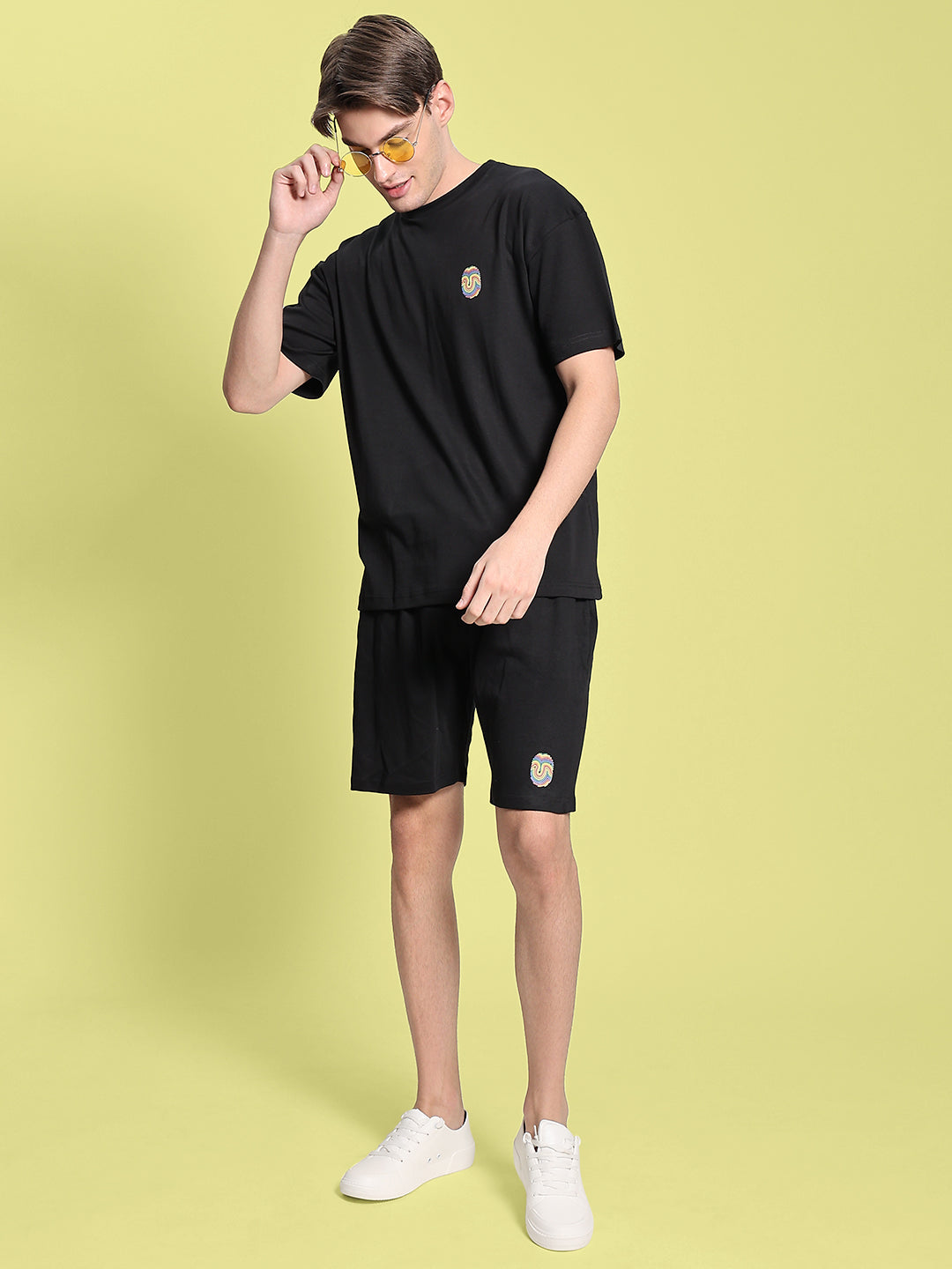 Gender Fluid Black Oversized Pride We Are All Humans Co-Ord Set