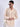 Men Peach Cotton Linen Slim fit Short Kurta