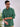 Men Green Relax Fit Striped Single Pocket Shirt