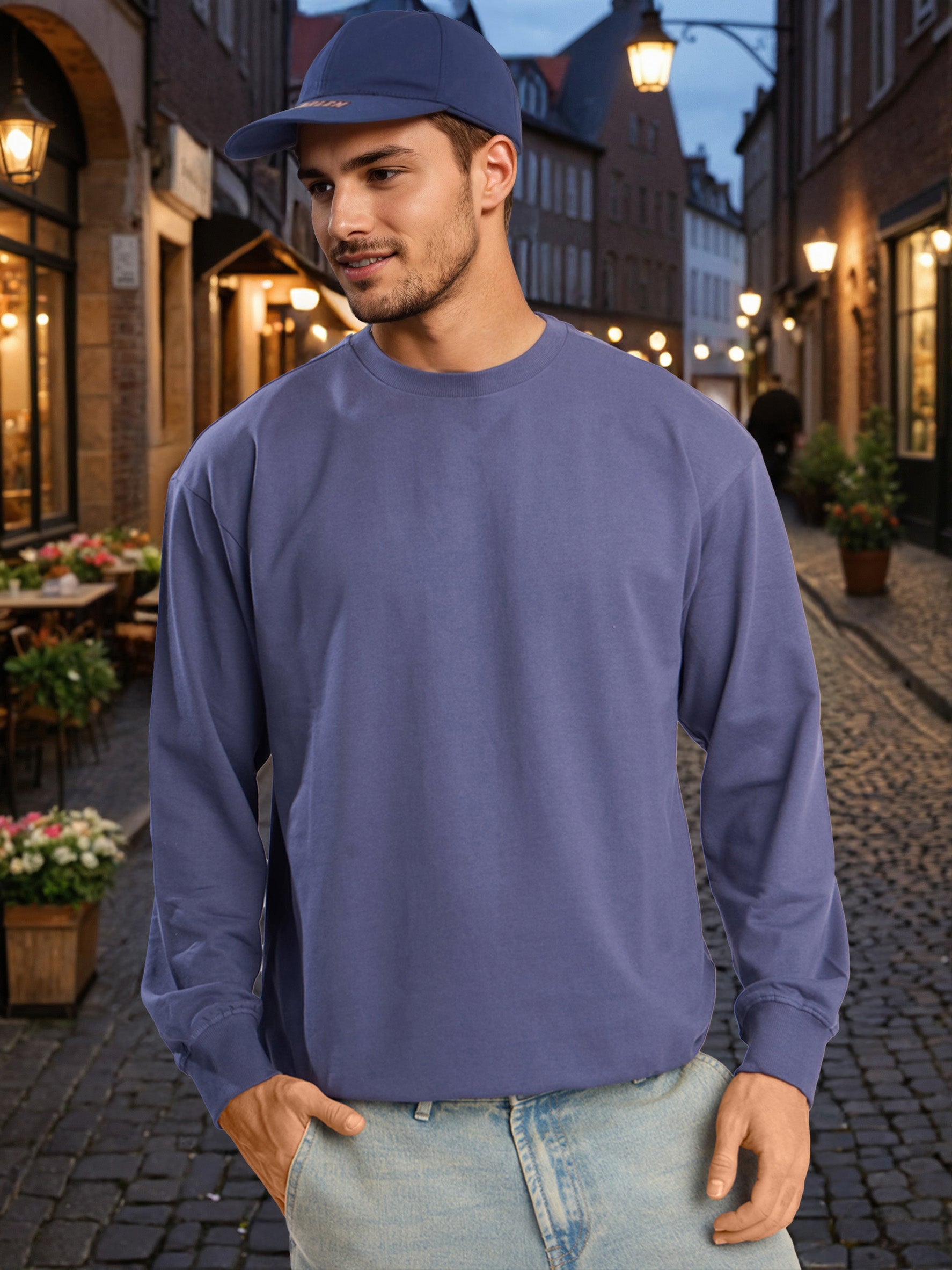 Men Relaxed Sweatshirt