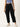 Women Charcoal Grey Balloon Fit Solid Cargo Jeans