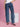 Women’s Blue 8-Pocket Cargo Jeans