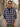 Men Blue Checked Single Pocket Casual Shirt