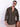 Men Brown Cotton linen Spread collar Shirt