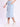 Women Light Blue A-Line Cargo Denim Skirt