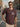 Men Brown Typography Print Oversize T Shirt
