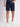 Men Dark Blue Regular Fit Denim Shorts