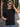 Men Black Embroided T Shirt