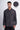 Men Dark Grey Abstract Print Regular Fit Shirt