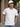 Men White Embroided T Shirt