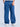 Men Blue Pleated Baggy fit Jeans