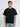 Men Black Oversized Knit Seersucker Solid T-Shirt