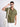 Men Olive Contrast Stitch Relax Fit Casual Shirt