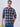 Men Blue and Beige Checked SIngle Pocket Shirt