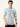 Men Blue/White Slim Fit Solid Ombre Casual Shirt