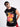 Men Black Sleeveless Graphic Oversized T Shirt