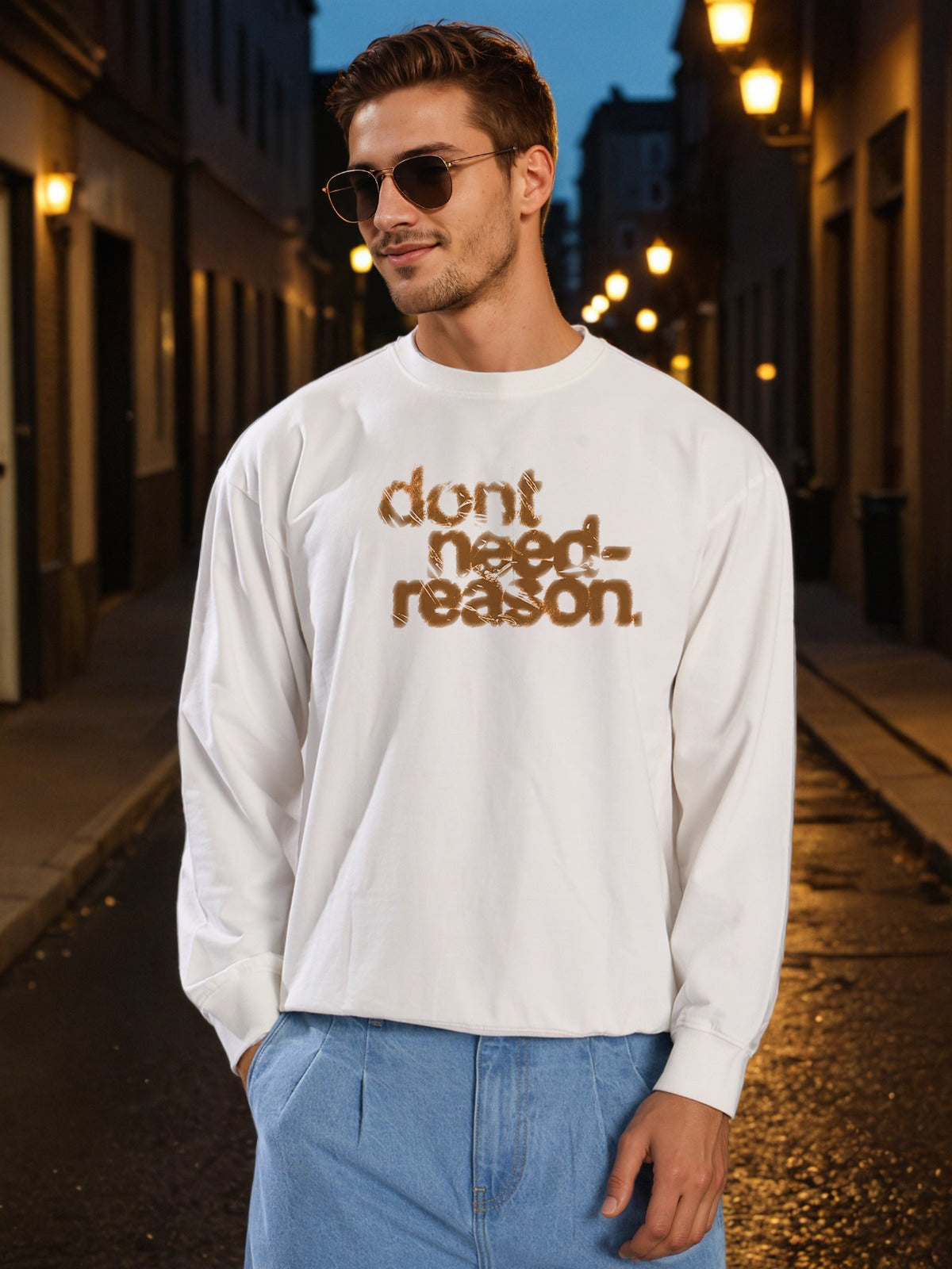 Men Relaxed Sweatshirt