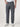 Men Grey Overdyed Relaxed Fit Solid Cargo Trouser with Front Zip