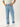 Men Light Blue Straight Fit Solid Jeans