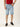 Men Light Blue Regular Fit Solid Casual Shorts