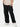 Men Black Parachute Fit Solid Cargo Trouser