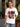 Women White Graphic Oversized T Shirt