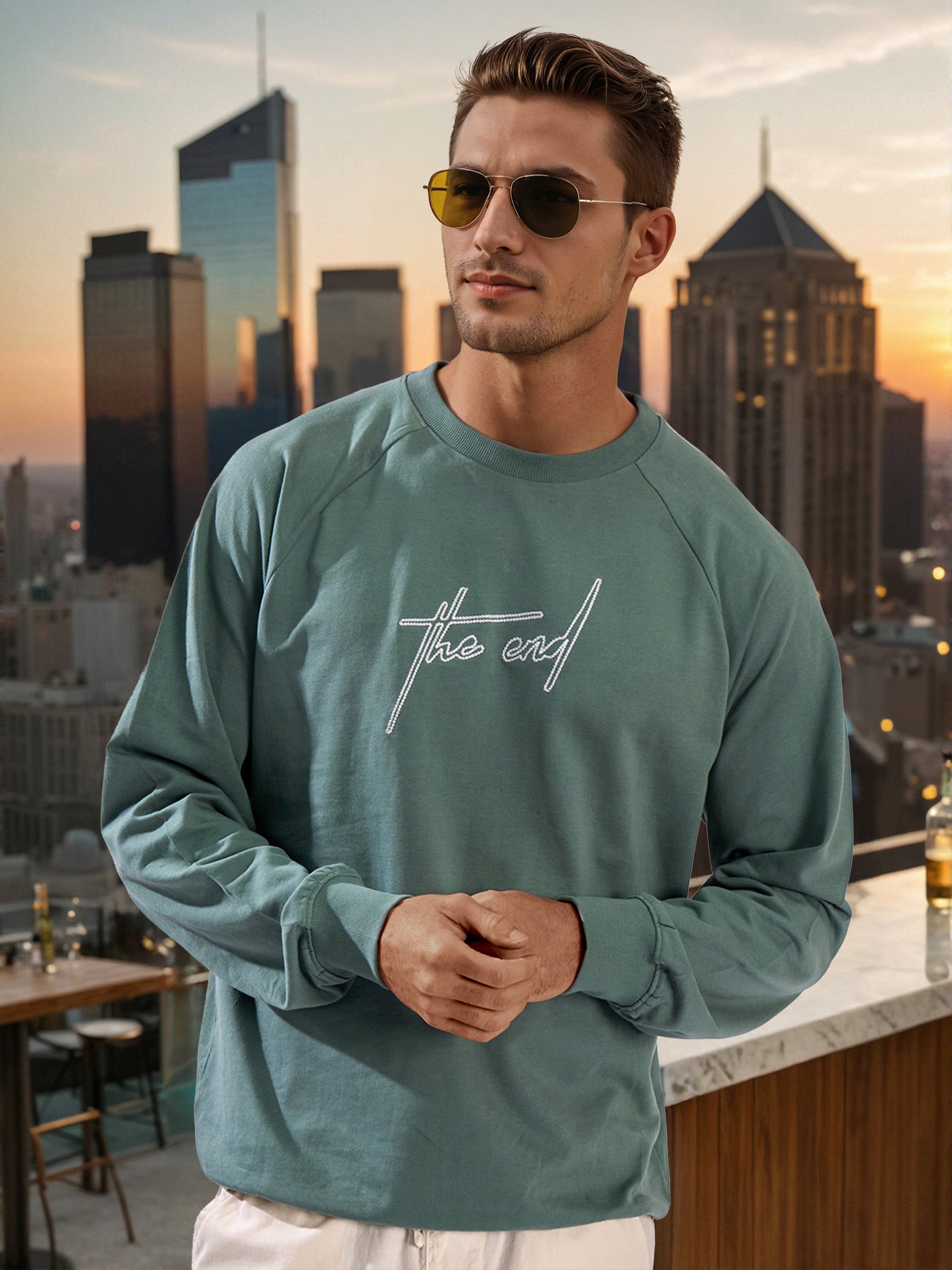 Men Relaxed Sweatshirt